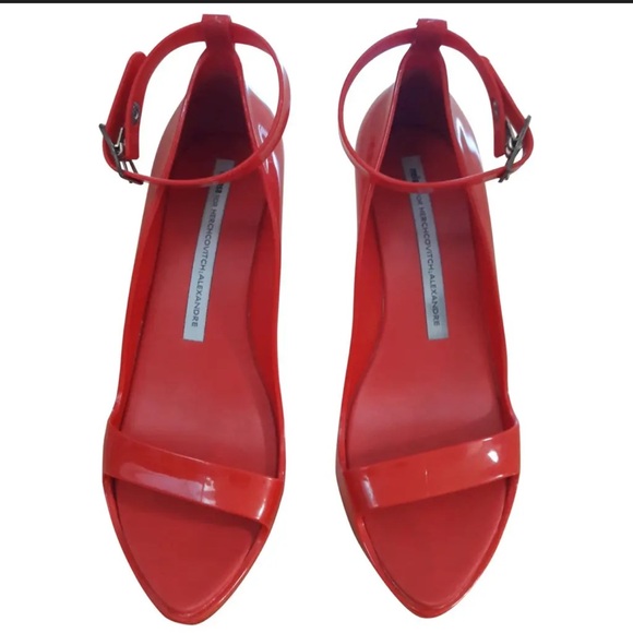 Melissa + Alexandre Herchcovitch Shoes - Melissa + Alexandre Herchcovitch Cherry Red Sandals